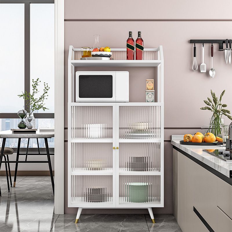 Porte di vetro Curio Curio Metal Contemporary Display With Doors