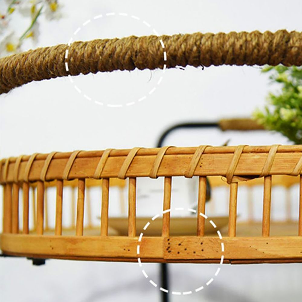 Tavolo di accento laterale di divano in stile scandinavo