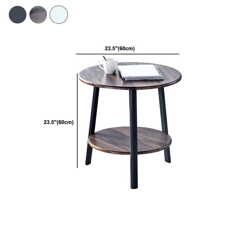 3 jambes Table de l'extrémité latérale rond