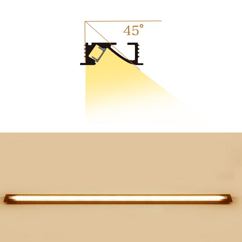 Mobili moderni mobili neri armadi in vetro con porta a frillo
