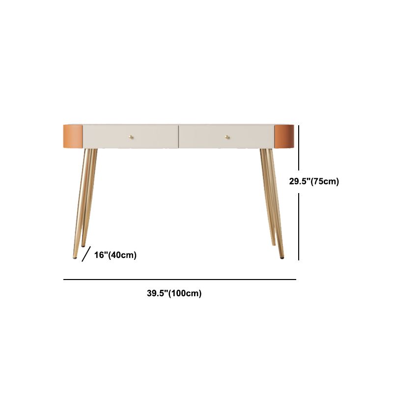 Luxuriöser Waschtisch mit gepolstertem Hocker 5 Speicherschubladen Eitelkeitsschreibtisch