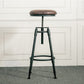 Coffee Shop Bar Stool Footrest Adjustable Height Counter Stool with Iron Legs Clearhalo 'Bar Furniture' 'Bar Stools' 'bar_stools' 'furn' 'furn_bar_stools' 'furniture_bar_stools' 'Kitchen & Dining Furniture' 'kitchen&dining_furn' 'kitchen' 'kitchen_furn' Furniture' 1200x1200_892aae31-b766-4416-87c3-1619eea9bfe2