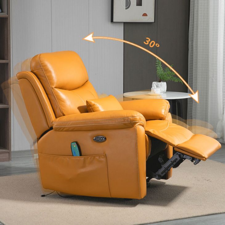 Solid Color Recliner Modern Minimalist Home Single Standard Recliner