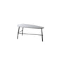 Modern Metal 3 Legs / Trestle Base Triangle / Oval Wood Top Coffee Table Clearhalo 'Coffee & Accent Tables' 'Coffee Tables' 'coffee_tables' 'furn' 'furn_coffee_tables' 'Furniture' 'furniture_coffee_tables' 'Living Room Furniture' 1200x1200_892d596a-4dc6-48a7-8c66-2b878c1d9a53