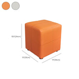 Luxury Pouf Ottoman Genuine Leather Upholstered Solid Color Square Ottoman Clearhalo 'furn' 'furn_ottomans_poufs' 'Furniture' 'Living Room Furniture' 'Ottomans & Poufs' 'ottomans_poufs' 1200x1200_892f895e-8718-4d7c-ad78-6383683895b8