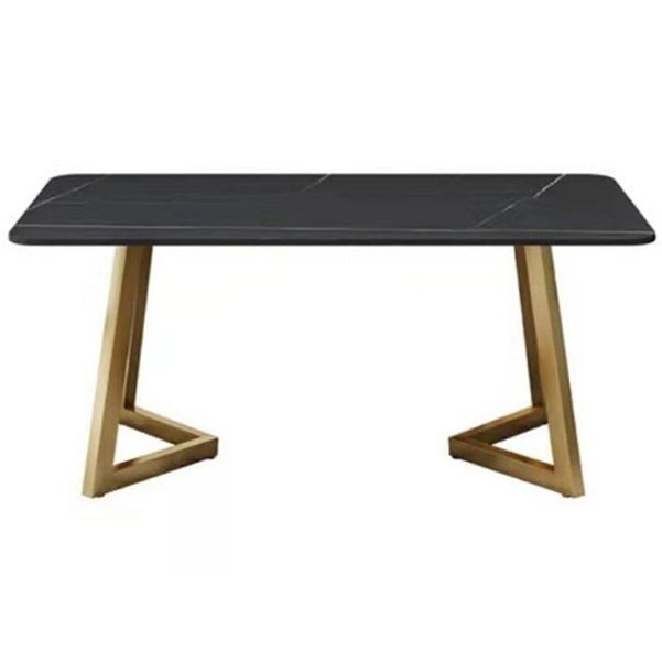 Glam 1/4/5 Pieces Dining Room Chair Set Rectangle Dining Table Set Clearhalo 'Dining Room Sets' 'Dining Tables & Seating' 'dining_room_set' 'furn' 'furn_dining_room_set' 'Furniture' 'furniture_dining_room_set' 'Kitchen & Dining Furniture' 1200x1200_89323263-413f-4ce0-947e-760b47ddba6c