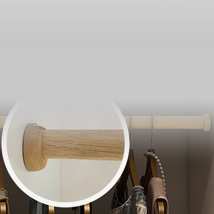 Kleiderschrank der zeitgenössischen Style weiße Farbe Holzgarderobe Kleiderschrank für Schlafzimmer