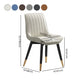 Glam Style Metal Dining Room Chairs Armless PU Leather Chair for Restaurant Clearhalo ' kitchen&dining_furn' 'Dining Chairs' 'Dining Tables & Seating' 'dining_chair' 'furn' 'furn_dining_chair' 'Furniture' 'furniture_dining_chair' 'Kitchen & Dining Furniture' 'kitchen' 1200x1200_8934521e-6c6c-4001-90ab-a2228ebcf9d6
