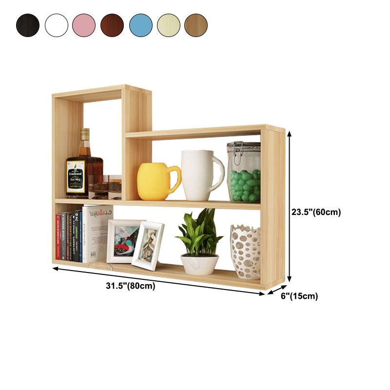 Wall Mounted Bookshelf Scandinavian Style Bookcase for Home and Study Room Clearhalo 'Bookcases' 'furn' 'furn_bookcases' 'Furniture' 'Office Furniture' 1200x1200_8935c600-a3f7-49a3-84b0-d22a1f2f4220
