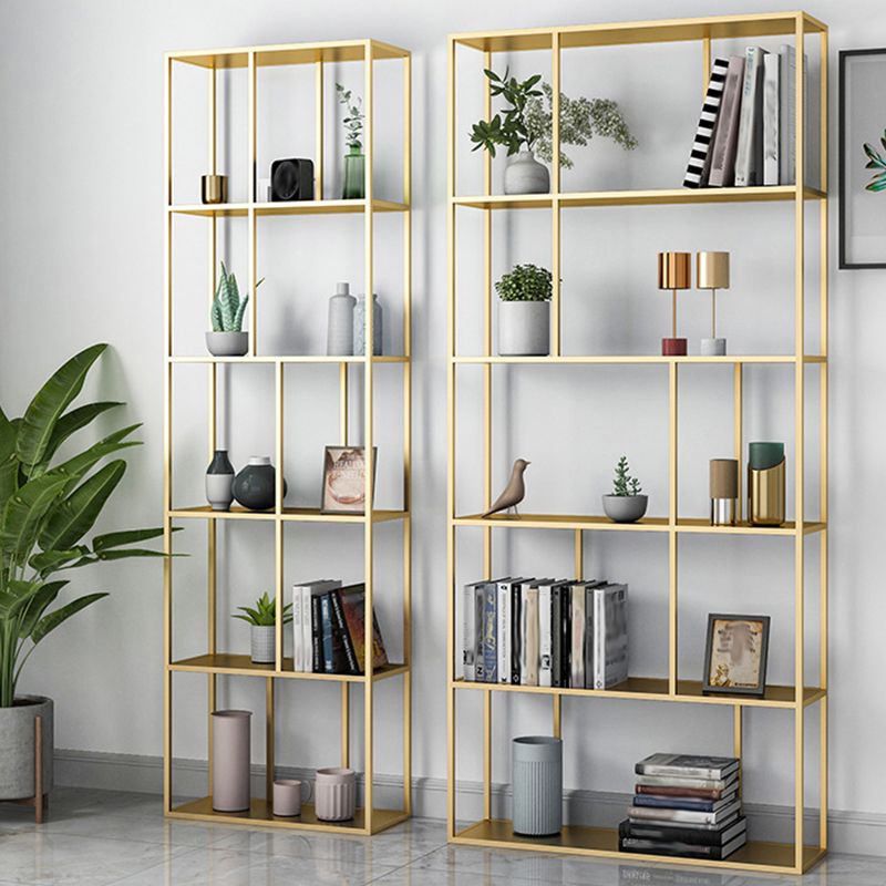 Open Back Bookshelf Glam Style Bookshelf for Study Room and Home Office Clearhalo 'Bookcases' 'furn' 'furn_bookcases' 'Furniture' 'furniture_bookcases' 'kitchen' 'kitchen_bookcases' 'Living Room Furniture' 'Office Furniture' 1200x1200_8935d3f7-9d46-4c15-877c-22ab0e7d5b39