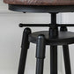 Moderno de estilo redondo Round Barstool Taburete de mostrador de madera con patas de madera