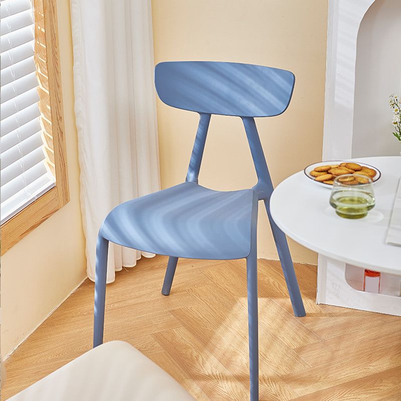 Nordic Open Back Side Chair Plastic Indoor Armless Chair for Dining Room Clearhalo 'Dining Chairs' 'Dining Tables & Seating' 'dining_chair' 'furn' 'furn_dining_chair' 'Furniture' 'Kitchen & Dining Furniture' 1200x1200_893dca6d-a0e7-455a-8250-797d2d58df3d