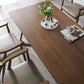 Modern Solid Wood Brown Dining Table Rectangle Shape Dining Table with Double Pedestal Bases Clearhalo ' dining_table' 'Dining Tables & Seating' 'Dining Tables' 'furn' 'furn_dining_table' 'Furniture' 'furniture_dining_table' 'Kitchen & Dining Furniture' 'kitchen&dining_furn' 'kitchen' 'kitchen_dining_table' 1200x1200_893e14bc-a5a8-408e-b74d-302f9fb7dd3e