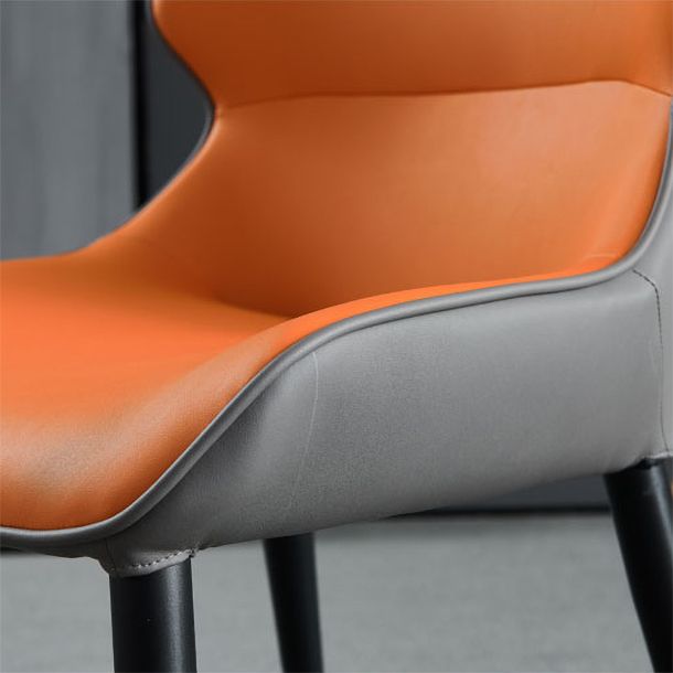 Home Upholstered Armless Dining Chairs Side Chairs with Metal Legs (Set of 2) Clearhalo ' kitchen&dining_furn' 'Dining Chairs' 'Dining Tables & Seating' 'dining_chair' 'furn' 'furn_dining_chair' 'Furniture' 'furniture_dining_chair' 'Kitchen & Dining Furniture' 'kitchen' 1200x1200_893e7283-2742-42eb-b415-441e6f8ad21f