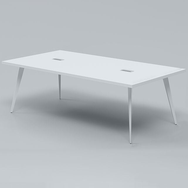 Contemporary Rectangle Dining Table Solid Wood Top Indoor Table with 4 Legs Clearhalo ' dining_table' 'Dining Tables & Seating' 'Dining Tables' 'furn' 'furn_dining_table' 'Furniture' 'furniture_dining_table' 'Kitchen & Dining Furniture' 'kitchen&dining_furn' 'kitchen' 'kitchen_dining_table' 1200x1200_893f8004-5ee8-4350-8813-7e12812c8818