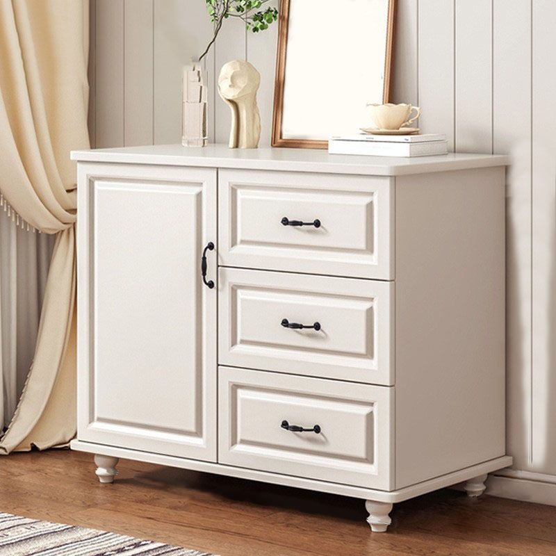 Commode de coffre de rangement en bois manufacturé de coffre de rangement moderne de largeur de 15,6 pouces