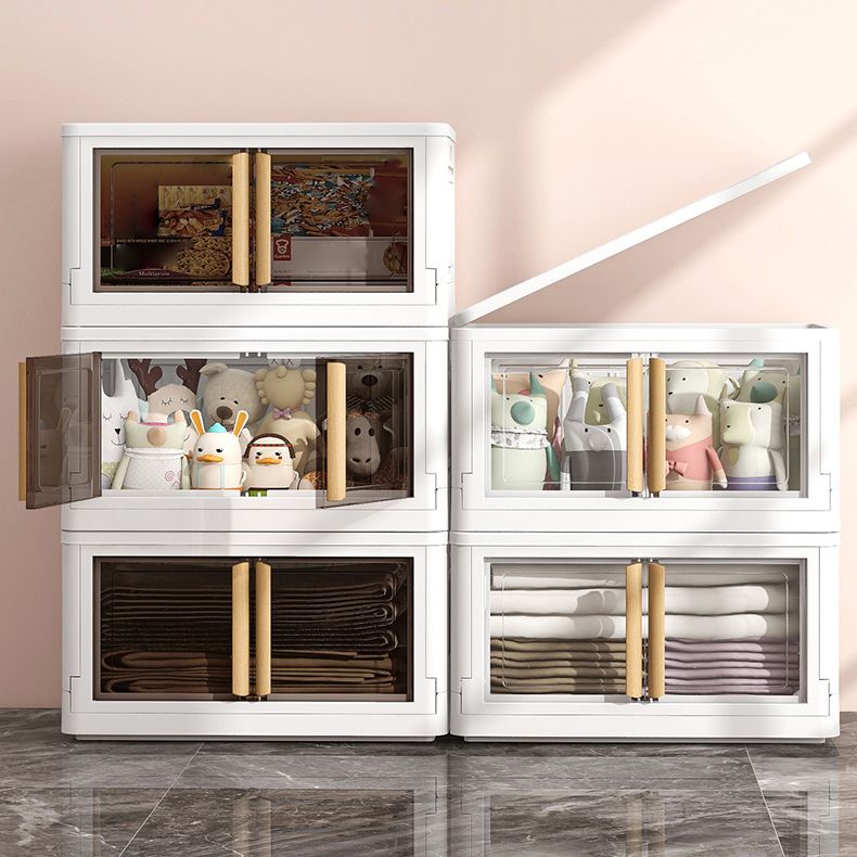 Mobile contemporaneo per armadietto di plastica incernierato