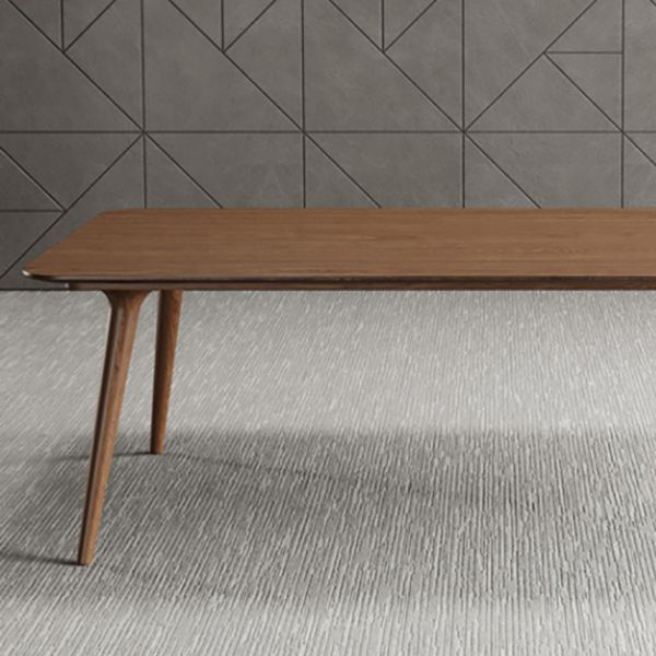 Rectangular Shaped Office Table 4 Legs Conference Table in Brown Clearhalo 'furn' 'furn_office_desk' 'Furniture' 'Office Desks' 'Office Furniture' 'office_desk' 1200x1200_8948fdae-eb1e-420f-8ecf-97d14f21502c