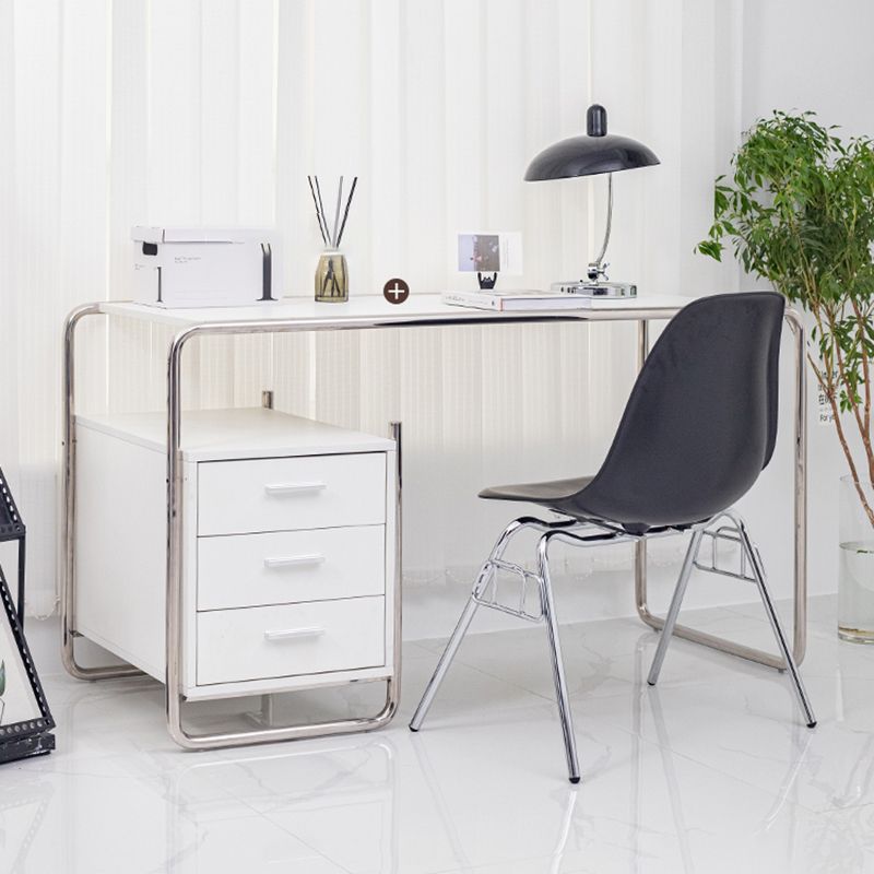 Modern Metal Dining Armless Chair Plastic Dining Side Chair for Restaurant Use Clearhalo ' kitchen&dining_furn' 'Dining Chairs' 'Dining Tables & Seating' 'dining_chair' 'Furniture' 'furniture_dining_chair' 'Kitchen & Dining Furniture' 'kitchen' 1200x1200_8949965c-a98d-4c67-a99e-745227e6aa16