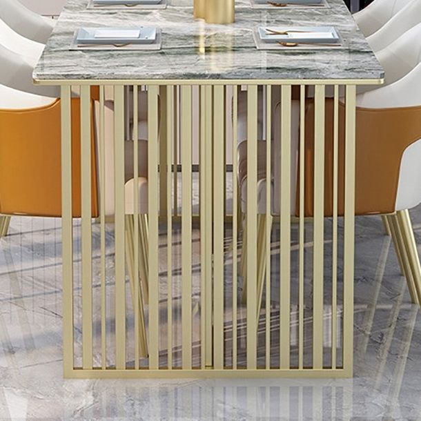 Luxury Sintered Stone Top Dining Table Rectangle Indoor Table with Double Pedestal Base Clearhalo ' dining_table' 'Dining Tables & Seating' 'Dining Tables' 'furn' 'furn_dining_table' 'Furniture' 'furniture_dining_table' 'Kitchen & Dining Furniture' 'kitchen&dining_furn' 'kitchen' 'kitchen_dining_table' 1200x1200_8949b343-db9a-4824-a541-638244e8bb59