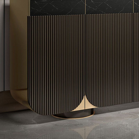 Glam Sideboard Stone Sideboard Buffet with Drawers for Dining Room Clearhalo 'buffet_sideboard' 'Buffets & Sideboards' 'furn' 'furn_buffet_sideboard' 'Furniture' 'Kitchen & Dining Furniture' 1200x1200_894c678f-adf0-43fd-86c5-4cd14a2fb745