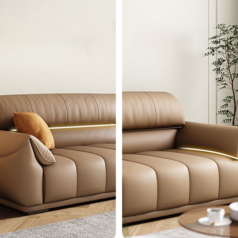 Contemporary Sectional with Pillow Top Arm Living Room Sectional sofa Clearhalo 'furn' 'furn_sectionals' 'Furniture' 'Living Room Furniture' 'Sectionals' 1200x1200_894dc2b5-1d92-4143-b467-7db3955ebb27