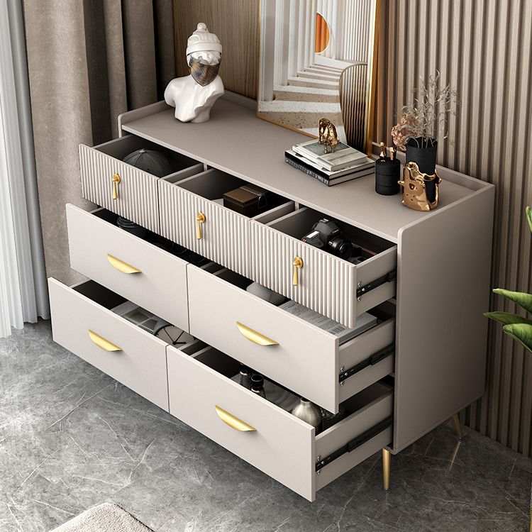 Simple Engineered Wood Sideboard Modern Buffet with Drawer for Dining Room Clearhalo 'buffet_sideboard' 'Buffets & Sideboards' 'furn' 'furn_buffet_sideboard' 'Furniture' 'Kitchen & Dining Furniture' 1200x1200_894ff5c1-5e07-47da-bd84-8d5f73c0f9c8