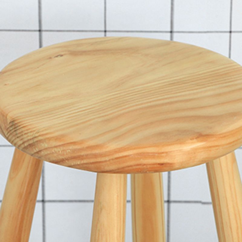 Industrial Solid Wood Bar Stool Backless Counter Stool for Bristol Clearhalo 'Bar Furniture' 'Bar Stools' 'bar_stools' 'furn' 'furn_bar_stools' 'Furniture' 'Kitchen & Dining Furniture' 1200x1200_89532922-6530-46e0-9bb9-d9888ac0e59c