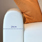 Weiße Sachfalle -Sofas Massivholz Schnittsschnitt Couch für Wohnzimmer