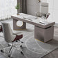 Modern Stone Office Desk Rectangular Shape Task Desk with 2-Legs in Grey Clearhalo 'furn' 'furn_office_desk' 'Furniture' 'Office Desks' 'Office Furniture' 'office_desk' 1200x1200_8956459a-ebc9-4692-be7d-1e3806c8b5ad
