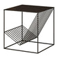 Métal 20 pouces h lit nightand ouvert Storage Iron Modern Night Table