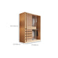 Engineered Wood Wardrobe Cabinet Modern Wardrobe Closet for Bedroom