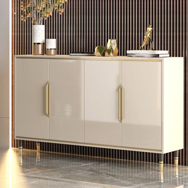 Glam Sideboard in Brown Solid Wood with 1-door Dining Sideboard for Living Room Clearhalo 'buffet_sideboard' 'Buffets & Sideboards' 'furn' 'furn_buffet_sideboard' 'Furniture' 'Kitchen & Dining Furniture' 1200x1200_895a90ae-53ba-4f2c-aaea-77ee40fcae8b
