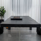 Modern Rectangle Dining Table Black Pine Solid Wood Top Dining Site Table Clearhalo 'Dining Tables & Seating' 'Dining Tables' 'dining_table' 'furn' 'furn_dining_table' 'Furniture' 'furniture_dining_table' 'Kitchen & Dining Furniture' 1200x1200_895aad4b-bd5d-41fd-b79b-9e6afdd2b128