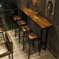 Modern Bar Table Set 1/2/5 Pieces Solid Wood Rectangle Bistro Set for Indoor Clearhalo 'Bar Furniture' 'furn' 'furn_home_bar_bar_sets' 'Furniture' 'Home Bars & Bar Sets' 'home_bar_bar_sets' 'Kitchen & Dining Furniture' 1200x1200_895bf300-4fcb-443f-a0f5-ab1406d05589