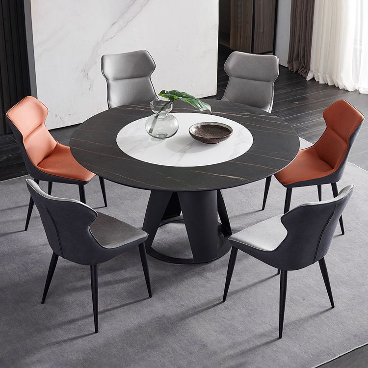 Modern Style Kitchen Dining Side Chair Polyurethane Dining Chair with Carbon Steel Legs Clearhalo ' kitchen&dining_furn' 'Dining Chairs' 'Dining Tables & Seating' 'dining_chair' 'furn' 'furn_dining_chair' 'Furniture' 'furniture_dining_chair' 'Kitchen & Dining Furniture' 'kitchen' 1200x1200_895d1d1f-b1bd-4db1-82b4-4384fa3ae3d5