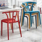 Modern Style Plastic Dining Chairs Stackable Dining Chairs for Kitchen Clearhalo ' kitchen&dining_furn' 'Dining Chairs' 'Dining Tables & Seating' 'dining_chair' 'furn' 'furn_dining_chair' 'Furniture' 'furniture_dining_chair' 'Kitchen & Dining Furniture' 'kitchen' 1200x1200_895e3d36-f5f3-45e0-9e77-c771fe3afaa8