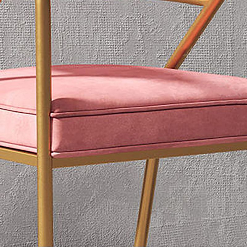 Glam Velvet Dining Room Chair Open Back Dining Side Chairs for Restaurant Use Clearhalo ' kitchen&dining_furn' 'Dining Chairs' 'Dining Tables & Seating' 'dining_chair' 'furn' 'furn_dining_chair' 'Furniture' 'furniture_dining_chair' 'Kitchen & Dining Furniture' 'kitchen' 1200x1200_895f543d-cd73-499d-b3a1-ec2c283ac833