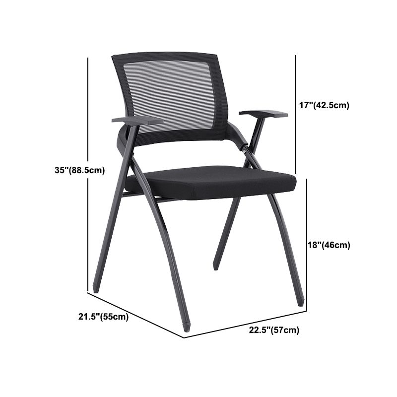 Contemporary Conference Chair Mid-Back Ergonomic Office Chair Clearhalo 'furn' 'furn_office_chair' 'Furniture' 'Office Chairs' 'Office Furniture' 'office_chair' 1200x1200_896119c2-94f6-47e2-8b9c-5ad88a9d466f