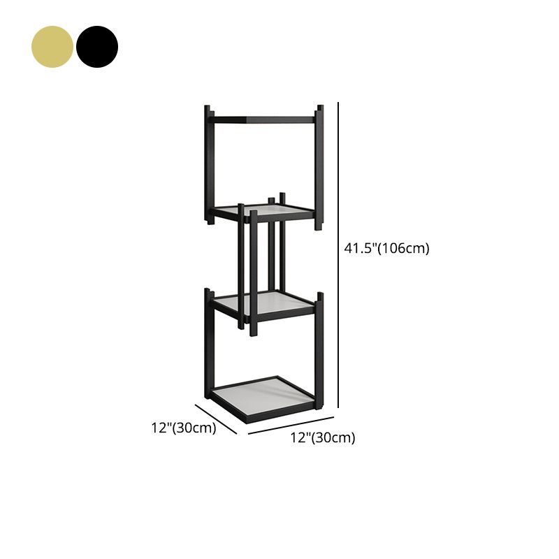 Glam Style Open Bookshelf Vertical Shelf Bookcase for Home Office Clearhalo 'Bookcases' 'furn' 'furn_bookcases' 'Furniture' 'furniture_bookcases' 'Office Furniture' 1200x1200_8962168d-a945-44ef-b304-f3751d450ed7