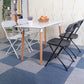 Metal Modern Indoor-Outdoor Chair Home Side Chair Open Back Armless Dining Side Chair Clearhalo ' kitchen&dining_furn' 'Dining Chairs' 'Dining Tables & Seating' 'dining_chair' 'furn' 'furn_dining_chair' 'Furniture' 'furniture_dining_chair' 'Kitchen & Dining Furniture' 'kitchen' 1200x1200_89670286-000a-4f75-85dd-1b634a834b5f