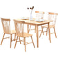 Contemporary Solid Wood Standard Dining Set Rectangle Kitchen Dining Set with 4 Legs Table Clearhalo 'Dining Room Sets' 'Dining Tables & Seating' 'dining_room_set' 'furn' 'furn_dining_room_set' 'Furniture' 'furniture_dining_room_set' 'Kitchen & Dining Furniture' 'kitchen&dining_furn' 'kitchen' 1200x1200_8969c19b-581d-46a0-a64c-6811e3e43e67