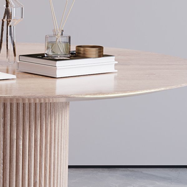 Solid Wood Round Table for Restaurant Modern Wood Table with Pedestal Base Clearhalo ' dining_table' 'Dining Tables & Seating' 'Dining Tables' 'furn' 'furn_dining_table' 'Furniture' 'furniture_dining_table' 'Kitchen & Dining Furniture' 'kitchen&dining_furn' 'kitchen' 'kitchen_dining_table' 1200x1200_896b321b-0386-4490-bc35-764d8a052bc9