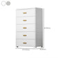 Modern Bedroom Matte Finish Cabinet Plastic Non-Hanging Armoire