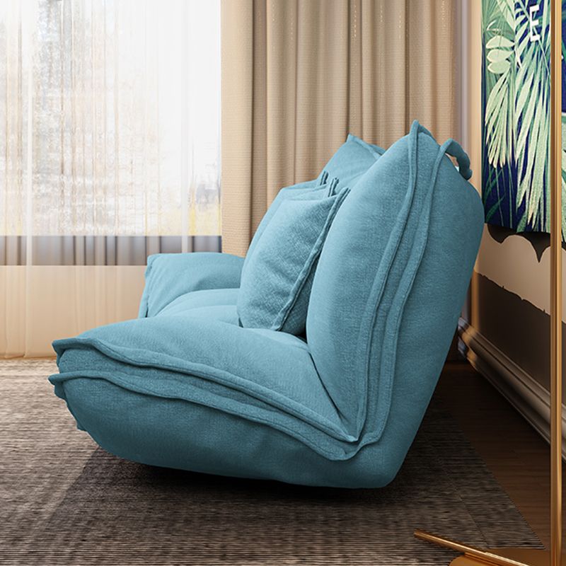 Modern Tight Back Convertible Sleeper Sofa Fabric Armless Solid Color Sofa Clearhalo 'furn' 'furn_sofas' 'Furniture' 'furniture_sofas' 'Living Room Furniture' 'Sofa' 'sofas' 1200x1200_896e4d8f-7505-4b03-819c-e473d233bbb8