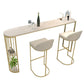 Stone Bar Dining Table Modern Oval Bar Table with Sled Base for Dining Room Clearhalo 'Bar Furniture' 'Bar Tables' 'bar_tables' 'furn' 'furn_bar_tables' 'Furniture' 'furniture_bar_tables' 'Kitchen & Dining Furniture' 1200x1200_89709631-63a9-449c-8a43-8c91ab8bb451