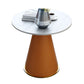 22" Tall Round Slate Top End Table Modern Metal Pedestal Table Clearhalo 'Coffee & Accent Tables' 'End & Side Tables' 'end_side_tables' 'furn' 'furn_end_side_tables' 'Furniture' 'Living Room Furniture' 1200x1200_8971eda3-e80c-44ed-97b0-a72fccaffb6c