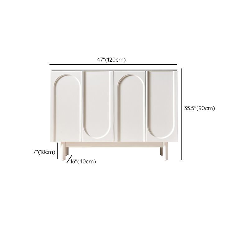 Moderne buffettafel gemanipuleerde houten zijbordtafel met deuren voor keuken