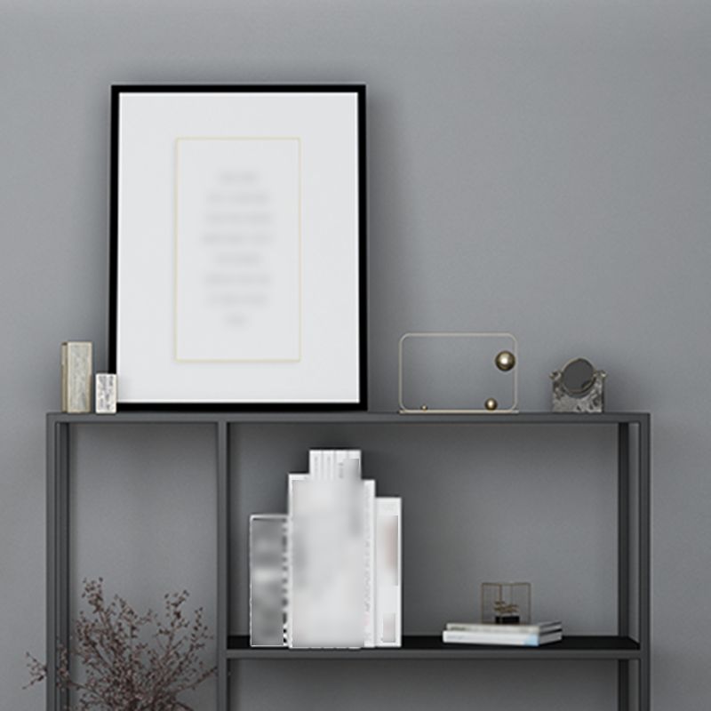 Open Metal Bookcase Industrial Rectangular Shelve for Study Room Clearhalo 'Bookcases' 'furn' 'furn_bookcases' 'Furniture' 'furniture_bookcases' 'kitchen' 'kitchen_bookcases' 'Living Room Furniture' 'Office Furniture' 1200x1200_8976c0cc-486a-4734-8401-78020bdda88a