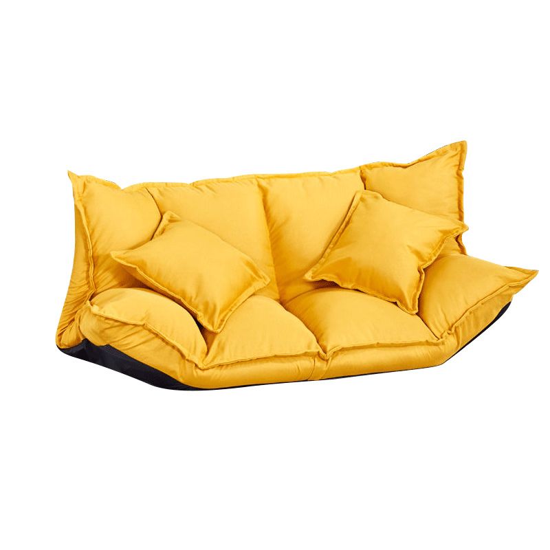 Contemporary Tight Back Convertible Sleeper Sofa 19.69"High Fabric Armless Sofa Clearhalo 'furn' 'furn_sofas' 'Furniture' 'furniture_sofas' 'kitchen' 'kitchen_sofas' 'Living Room Furniture' 'Sofa' 'sofas' 1200x1200_8977803f-8fb7-4dbf-8256-dc06c6303370
